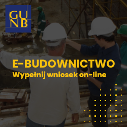 Hiperłącze do e-Budownictwa wypełnij wniosek on-line